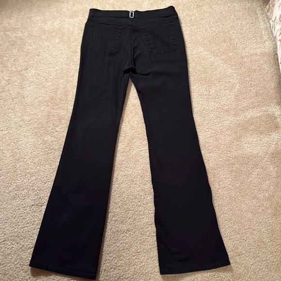 Vintage GLO black jeans style pants Junior size 7 - Picture 7 of 8